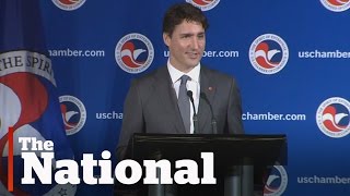 Justin Trudeau touts economic goals