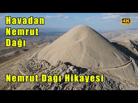 Havadan Nemrut Dağı ve Nemrut Dağı Efsanesi