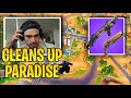 Mongraal CLEANS UP Paradise Palms In in OG Fortnite and This happen