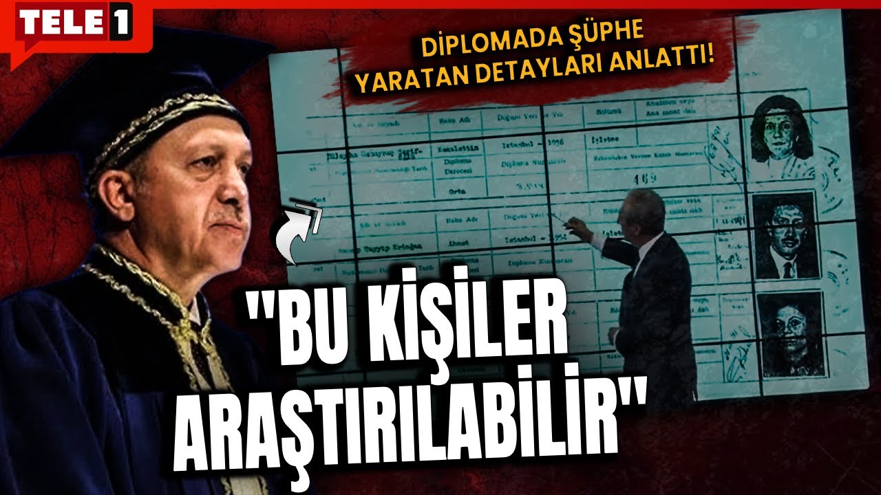 İŞTE ERDOĞAN'IN 'DİPLOMA' DEFTERİNDE ŞÜPHE YARATAN DETAYLAR! Salim Şen Anlatıyor... | ARŞİV