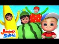 Fruits Song | Learn Fruits For Babies | Nursery Rhymes & Kids Songs By Junior Squad