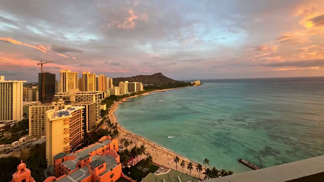 Sheraton Waikiki Ocean View Diamondhead View Balcony Room