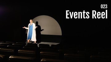 023 Events Showreel. Online, hybrid or live we are ready!