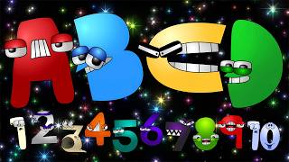 ABC Song & Counting Song for Kids | Alphabet Characters & Number Friends | Learn A–Z and 1–10