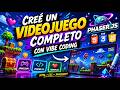 Creé un Videojuego Completo con Vibe Coding y Phaser.js 🎮 | JavaScript + HTML + CSS