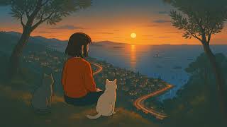 A Dreamy Lo-Fi Sunset Mix by Mute Sunlight  — Evening Thoughts. Hiphop - Jazz Radio