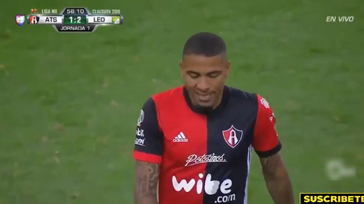 DEBUT de Alexi Gomez Atlas vs Leon 1-2 Resumen y Goles  Liga MX Jornada 1 clausura 2018