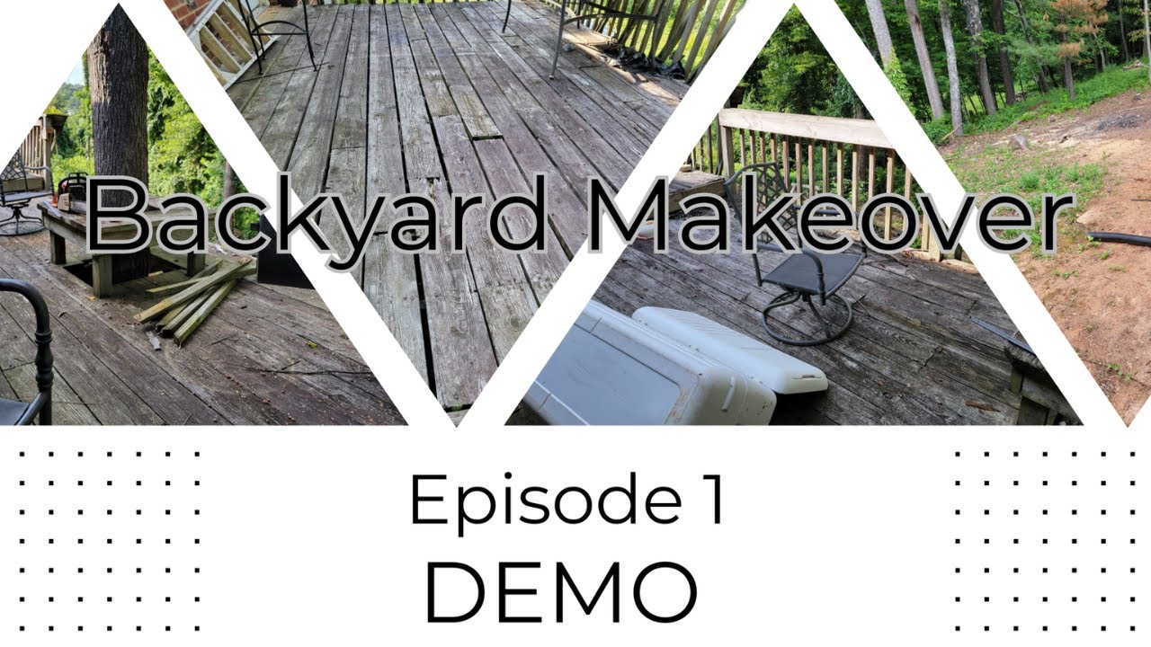 Backyard Makeover Episode 1 - YouTube