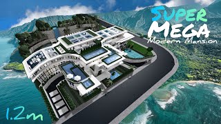 The Super MEGA Modern Mansion | 1.2 Million | Bloxburg