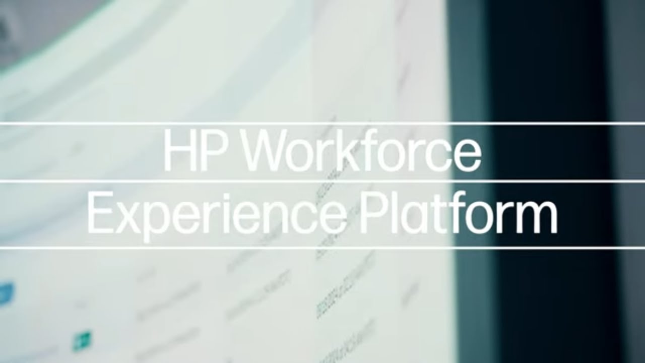 HP Inc Culture Video