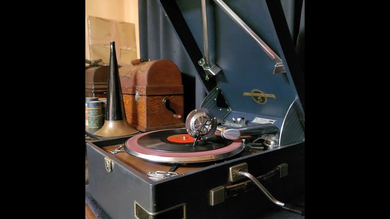 童謠）河村 順子 ♪コドモ行進曲♪ 78rpm. Columbia Model No G ｰ 241