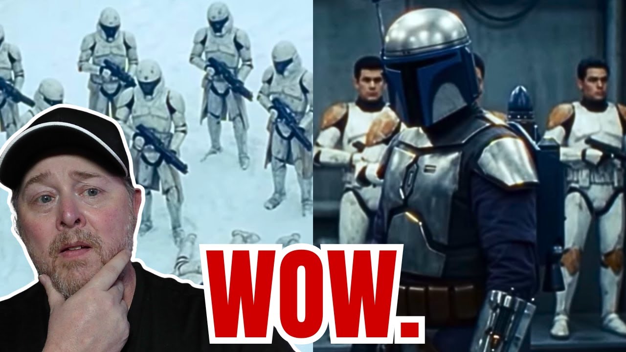 Реакция на «Звёздные войны»! Джанго Фетт и ЖЕСТОКАЯ ТРЕНИРОВКА клонов-солдат!