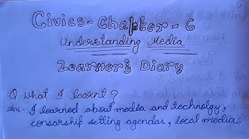 CLASS - 7 CIVICS CHAPTER : 6 Understanding Media ( Learner