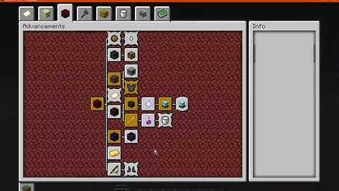 Advancement Info 1.16.2 Fabric Mod Overview