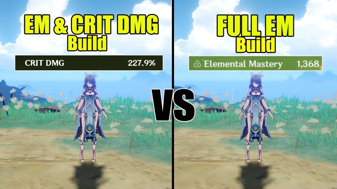 Lauma CRIT DMG Build and FULL EM Build // Genshin impact - YouTube