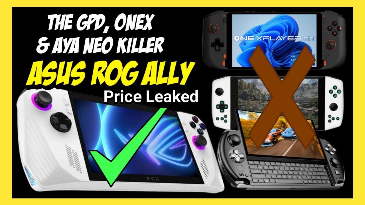 ASUS ROG Ally: New leak reveals uncompetitive Steam Deck pricing in Europe  -  News