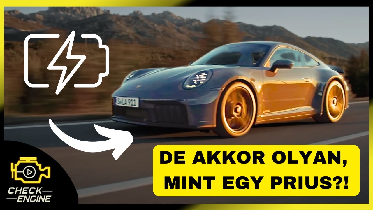 Itt a világ vége: vezettem a HIBRID 911-et - Check Engine Technika