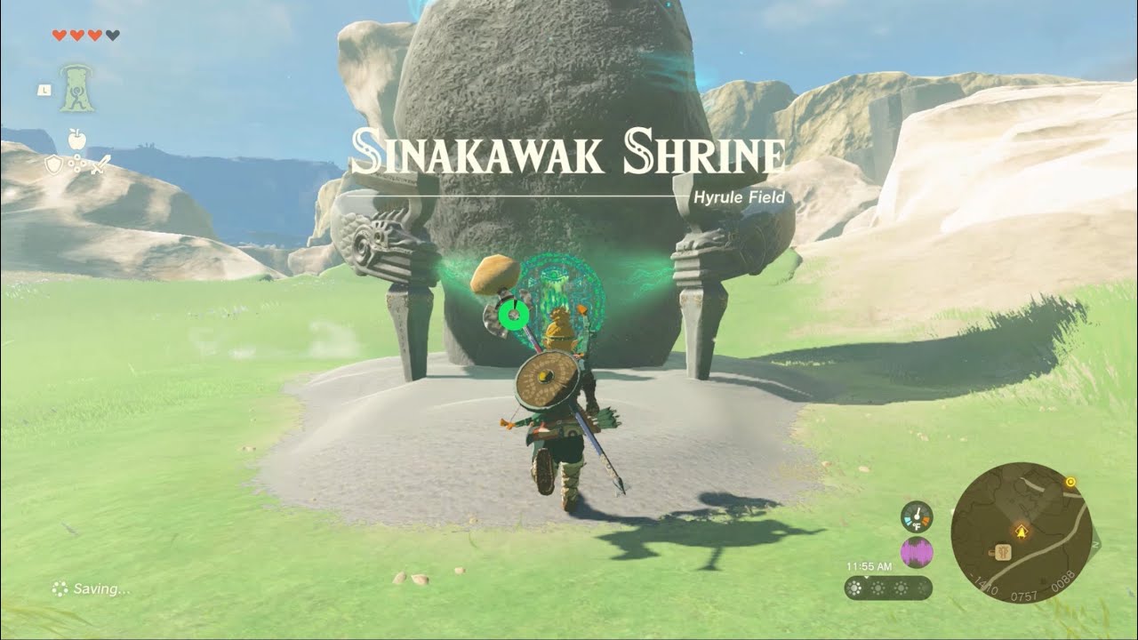 Sinakawak Shrine Walkthrough | An Uplifting Device | Zelda TotK