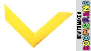 How To Make An Origami Boomerang Easy Origami Boomerang Paper Toys Paper Boomerang
