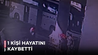 Edirne'de otogarda otobüsün 2 kişiye çarptı