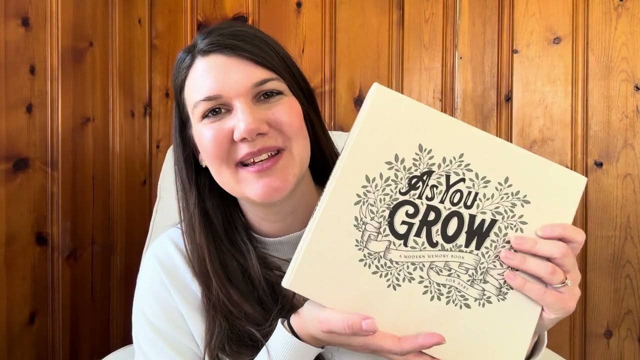 As You Grow: A Modern Memory Book for Baby by Korie Herold