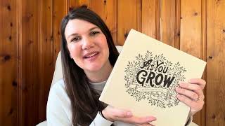 As You Grow: A Modern Memory Book for Baby by Korie Herold