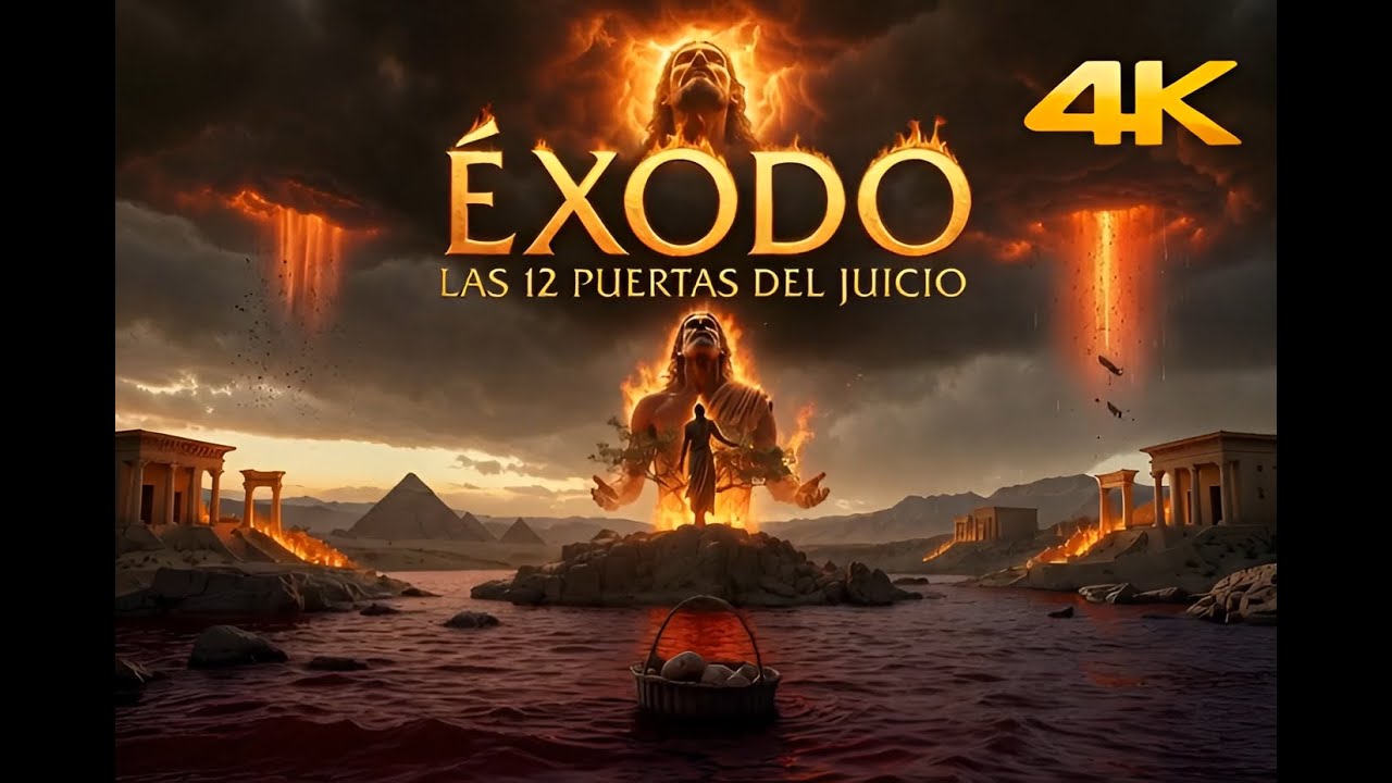 Éxodo 1: Las 12 Puertas del Juicio. Nacimiento de Moisés. Las 10 Plagas.