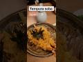 yummy secret tempura soba shop at tenjin station Japan. #japanese #yummyfood #ramen #soba #sushi 🍣