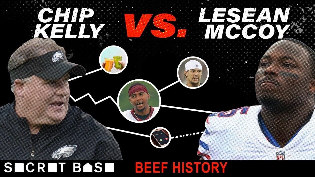 Chip Kelly and LeSean McCoy had a beef marinated in Chip's 