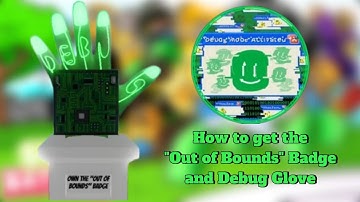 How to get the "Out of Bounds" Badge and Debug Glove in Slap Battles | Roblox