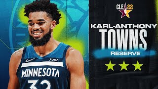 Best Plays From NBA All-Star Reserve Karl-Anthony Towns | 2021-22 NBA Season