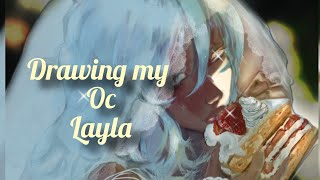 Creating My OC Layla | Digital Painting Process