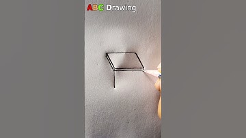 Easy Table Drawing Tutorial | Pencil Drawing #shorts