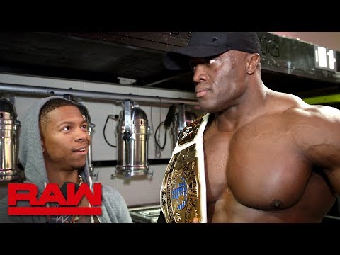 Bobby Lashley and Lio Rush are golden: Raw Exclusive, March 11, 2019