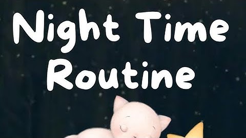 Night Routine #kids #viral #youtubeshorts