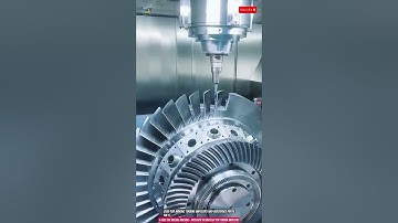 5-Axis CNC Milling Machine – Precision Technology for Turbine Impellers