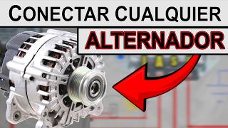Cómo CONECTAR un ALTERNADOR | CONEXIONES DE LOS DIFERENTES TIPOS DE ALTERNADORES 🚗🚗🚗 INSTALACIÓN💥