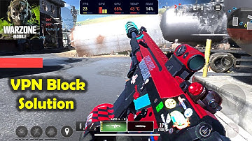 How To Solve Warzone Mobile VPN Block Problem |  WARZONE MOBILE -NEW GRAPHICS SETTING GAMEPLAY! S23