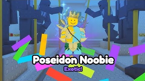 How to get POSEIDON Noobie in FIND THE NOOBIES Roblox