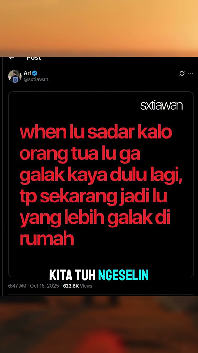 waduh mak, maafkan anakmu...