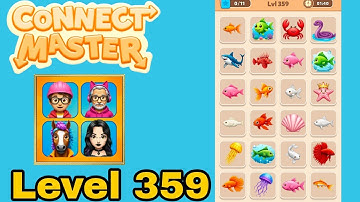 Connect master match puzzle level 359 solution walkthrough 