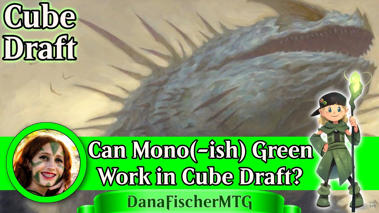 Magic MTG Arena - Cube Draft - Can Mono(-ish) Green Work in Cube Draft? Plus bonus draft!