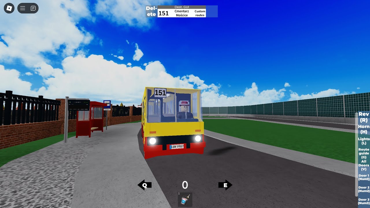 Przejazd Ikarusem 280 linią 151 w Nid's Buses. 