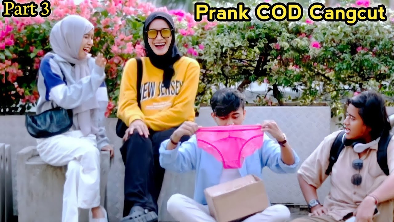 PRANK COD CELANA DALAM Part 3.. AUTO NGAKAK