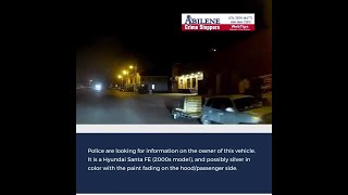 Abilene police searching for owner of vehicle connected to burglary