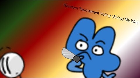 Random Tournament Voting (Shiny) My Way