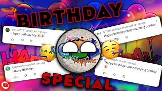 Birthday Special 🤩🔥 || BIRTHDAY EDIT 💖 || 10 April || Crazy Mapping
