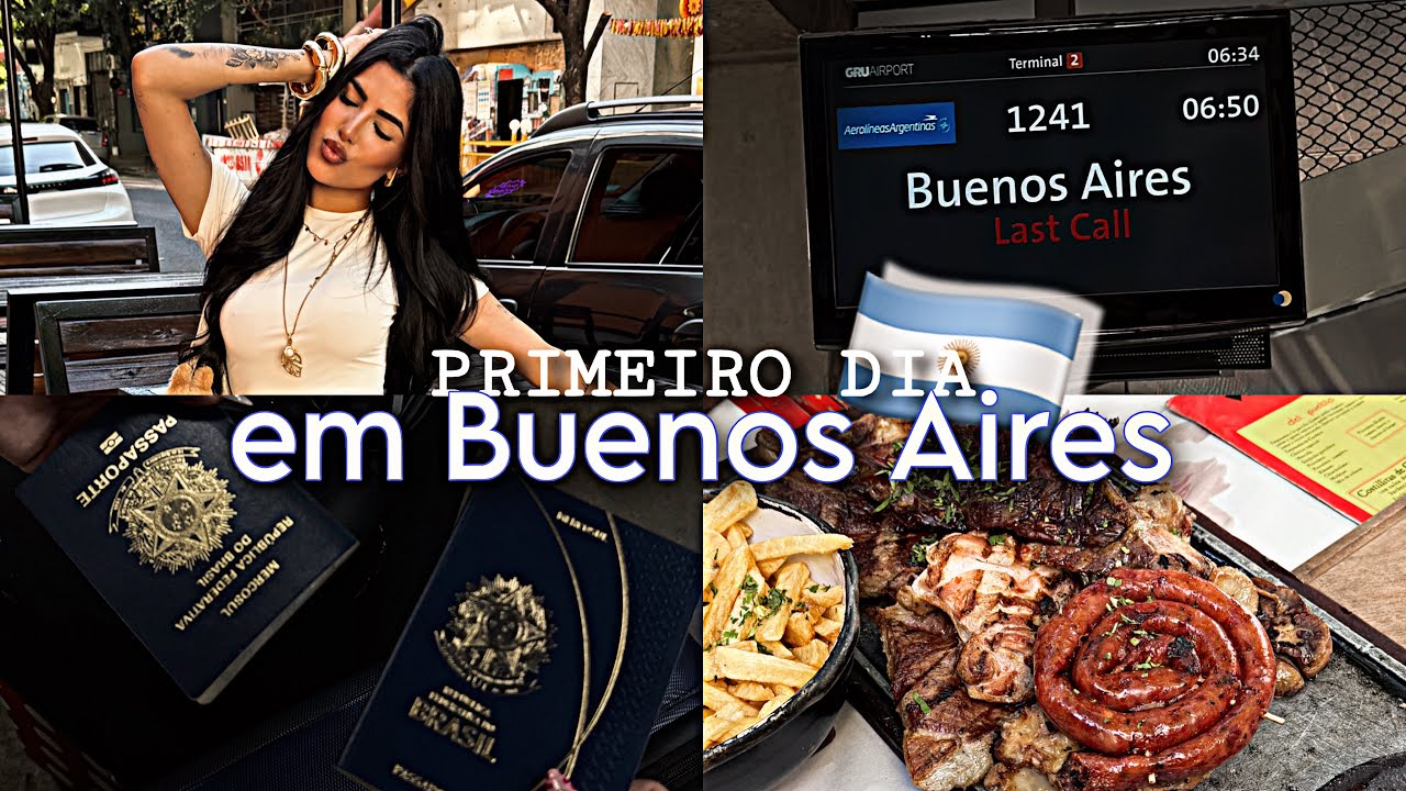 PRIMEIRO DIA EM BUENOS AIRES 🇦🇷