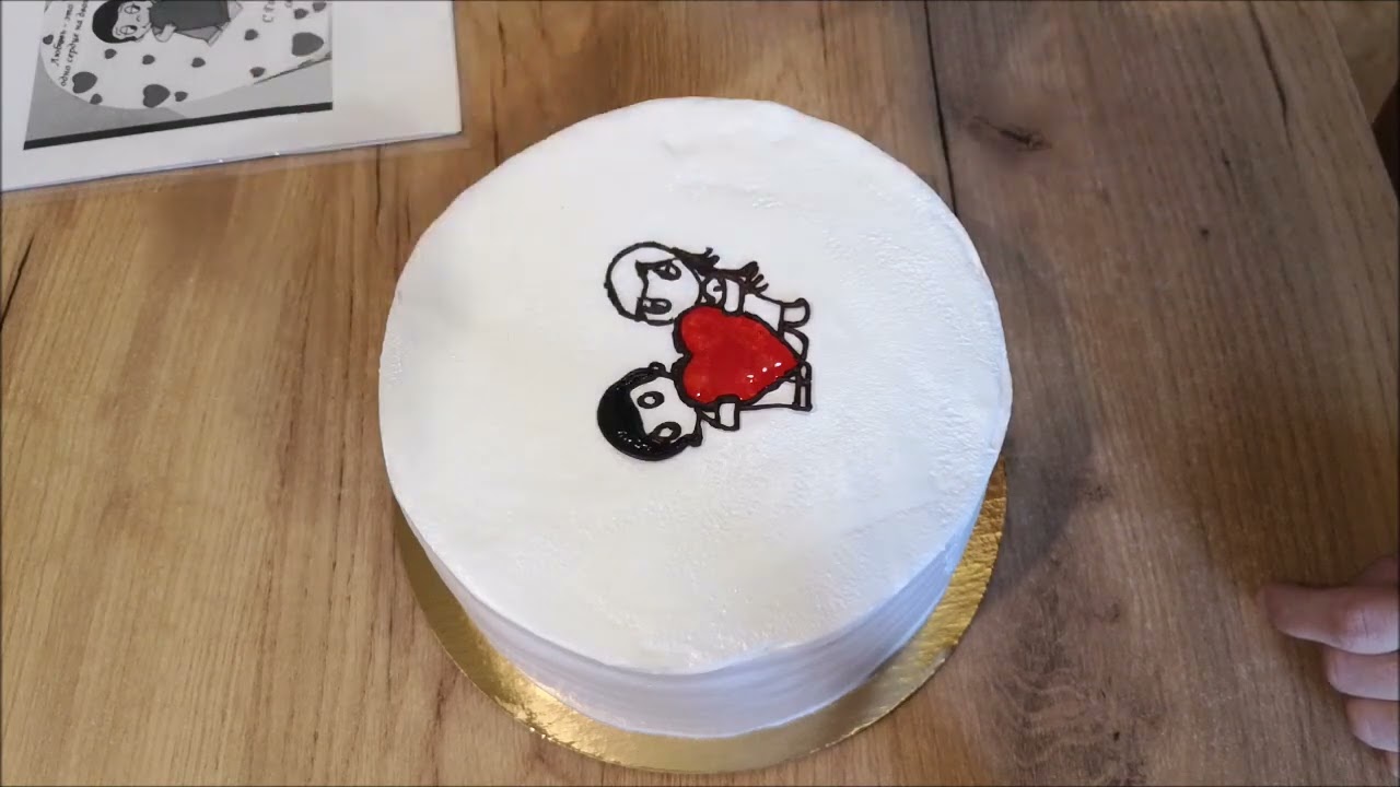 Торт на годовщину свадьбы Торт Love is....