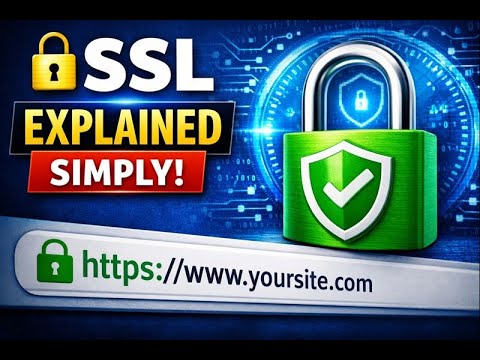 SSL Explained Simply 🔒 | What Is SSL Certificate & How HTTPS Secures Your Website